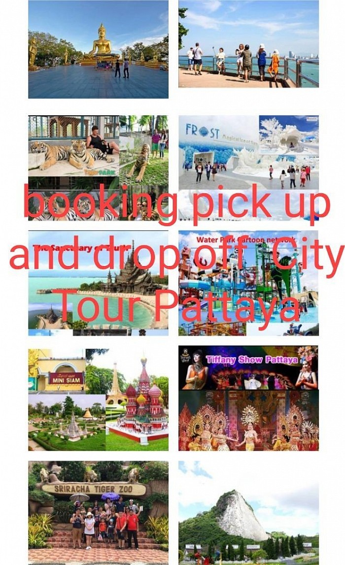 booking City Tour in Bangkok booking pick up and drop off Pattaya City Tour Pattaya one day trip round trip one day
