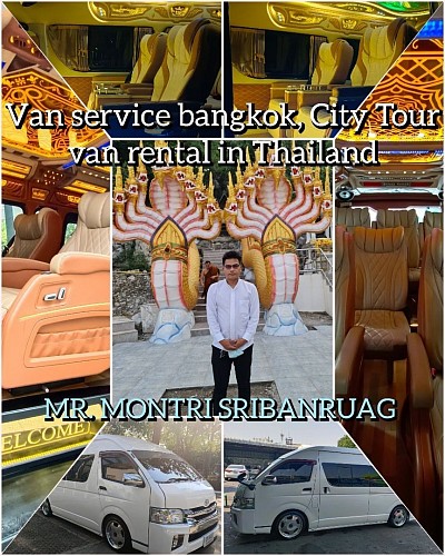 bangkok van rental company             Providing services of car with driver, car rental with driver.  Rent a car with a driver  Available 24 hours a day, providing pick-up and delivery services throughout Thailand.    Has over 10 years of service experience.    Service available 24 hours a day.    Privacy, convenience, comfort, good value.    There are many types of services for customers to choose from.    Reserve a car with driver in advance.    Rent a car with a driver  Airport pick-up
