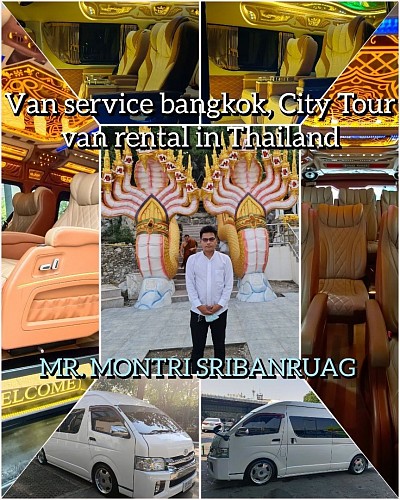 bangkok van rental company Providing services of car with driver, car rental with driver. Rent a car with a driver Available 24 hours a day, providing pick-up and delivery services throughout Thailand. Has over 10 years of service experience. Service available 24 hours a day. Privacy, convenience, comfort, good value. There are many types of services for customers to choose from. Reserve a car with driver in advance. Rent a car with a driver Airport pick-up