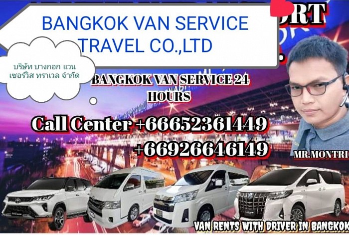 bangkok van rental company