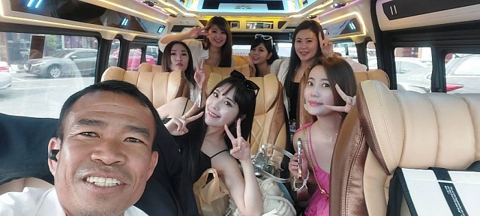 bangkok van rental with driver