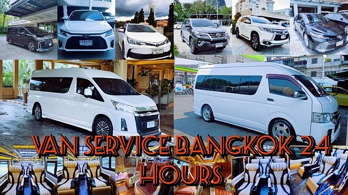 van rental with driver in bangkok