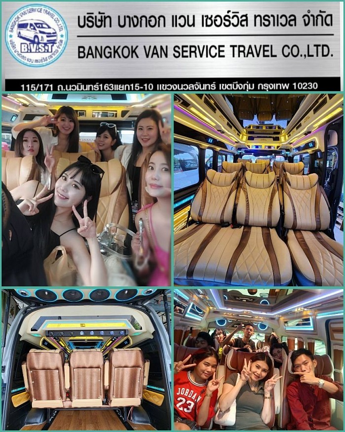 van rental with driver in bangkok