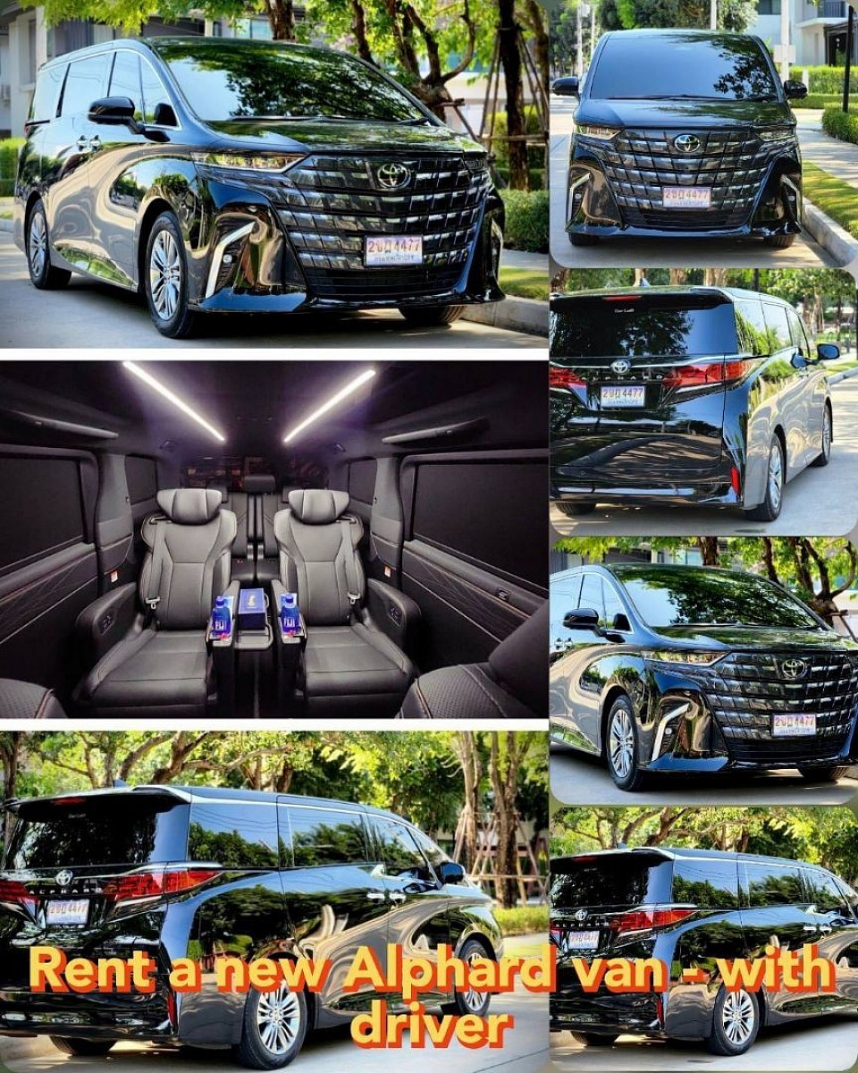 bangkok van rental company